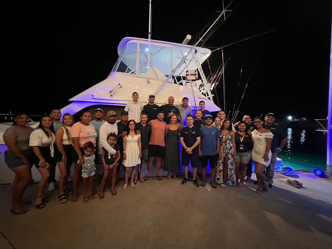 Aboard the Vuelto Loco off Quepos, Costa Rica