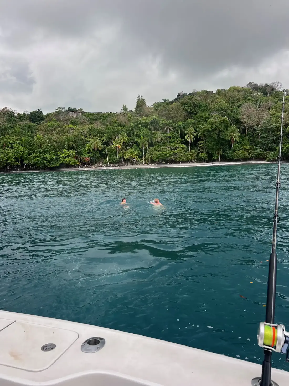 Aboard the Vuelto Loco off Quepos, Costa Rica
