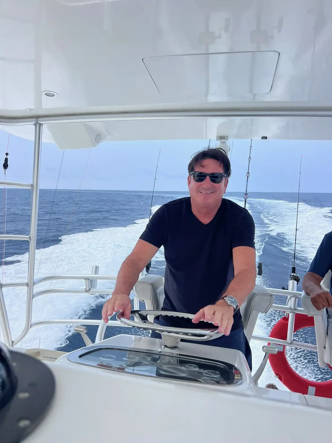 Aboard the Vuelto Loco off Quepos, Costa Rica