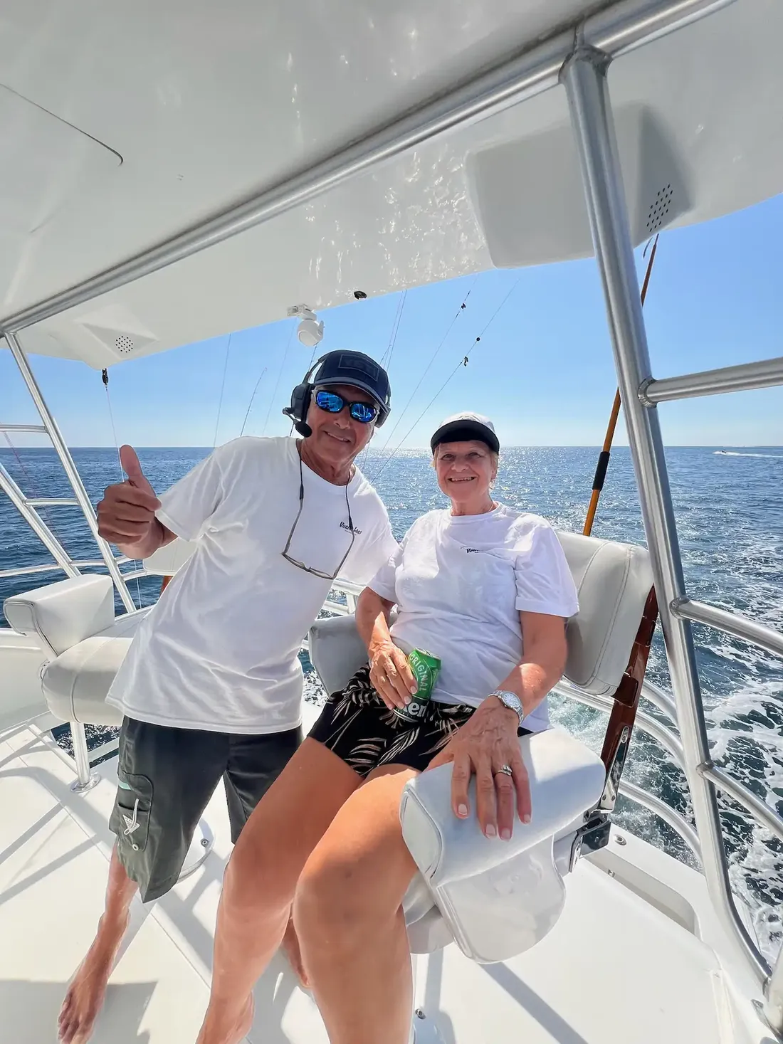 Aboard the Vuelto Loco off Quepos, Costa Rica