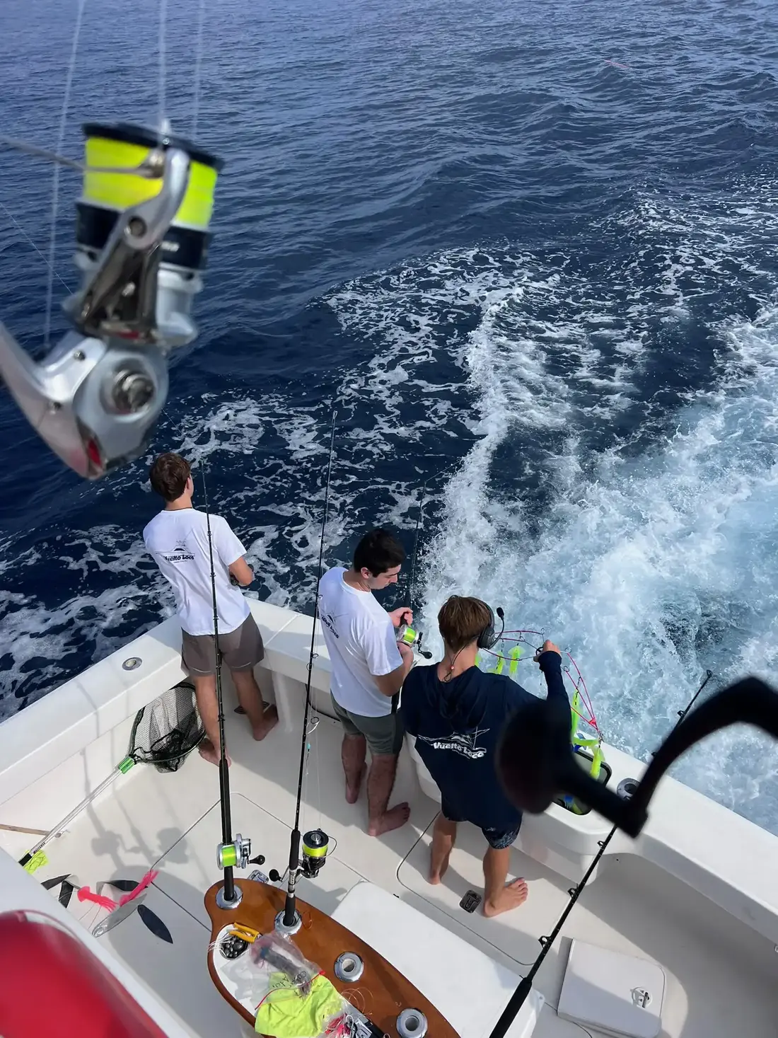 Aboard the Vuelto Loco off Quepos, Costa Rica