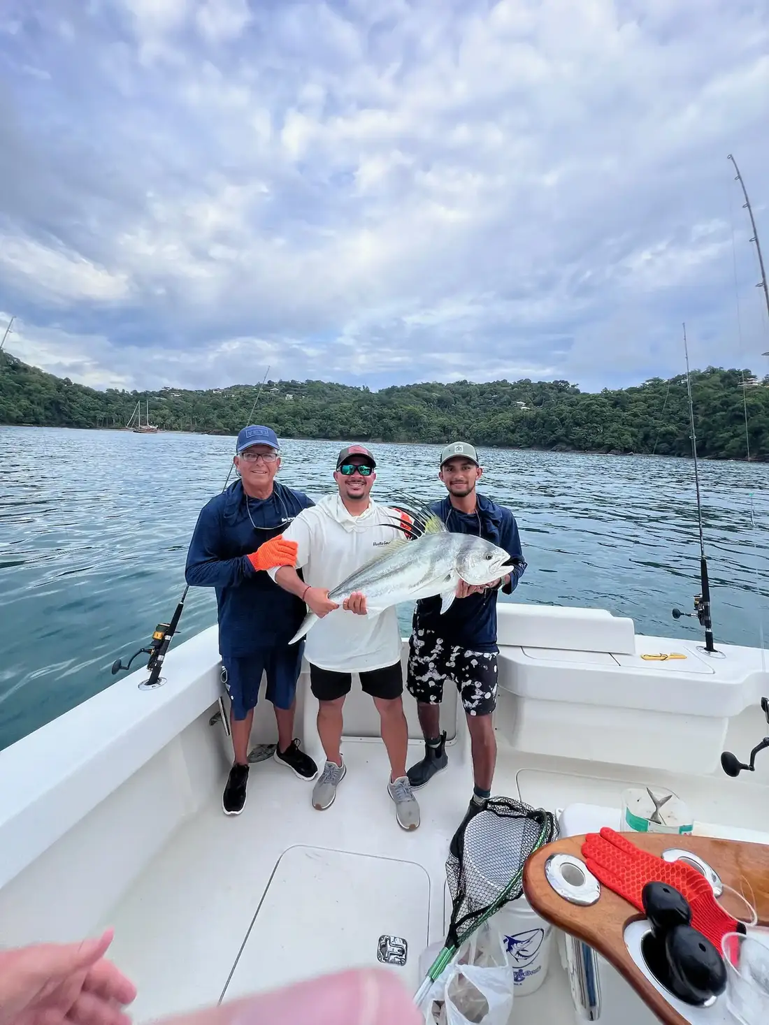 Aboard the Vuelto Loco off Quepos, Costa Rica